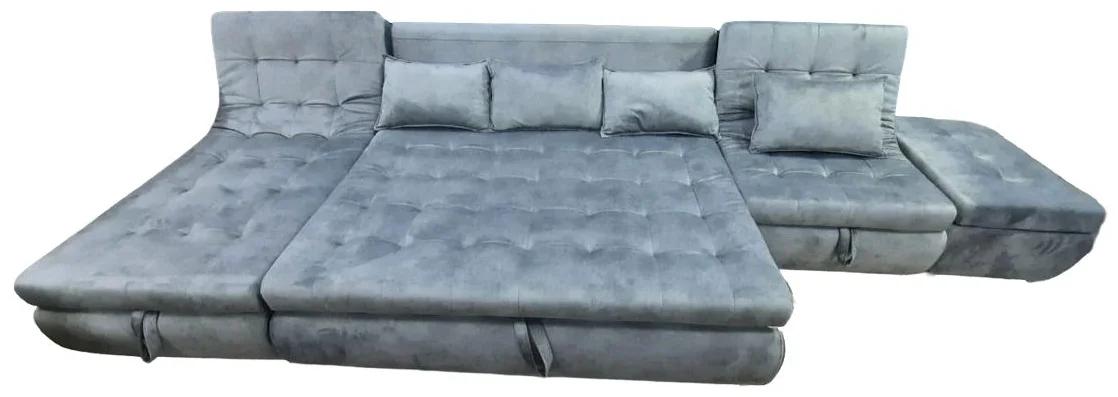 Диван Пума 370x115 см серый - ForteMarket Диван Пума 370x115 см серый купить,700000