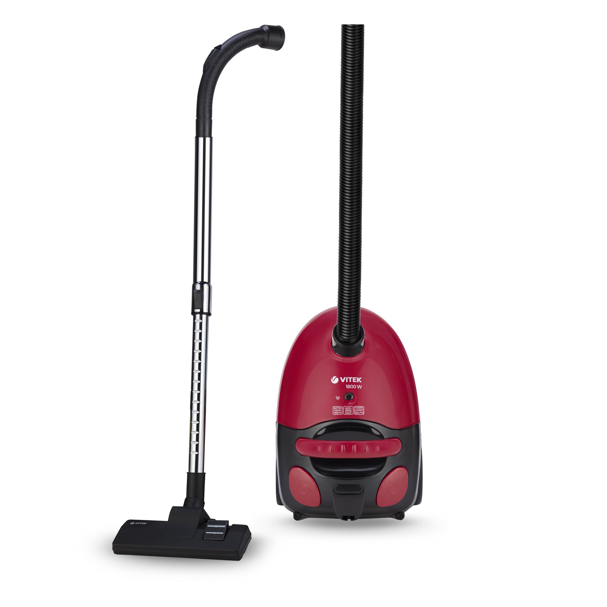 Пылесос Vitek VT-1825 красный