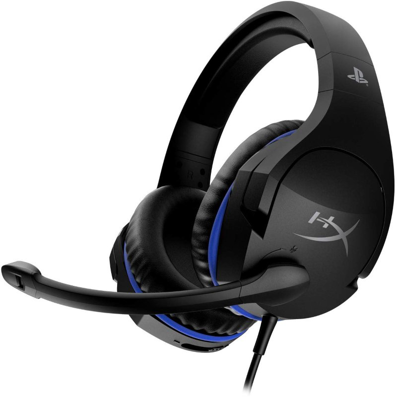 Наушники HyperX Cloud Stinger PS4 HX-HSCSS-BK/EM черно-синие