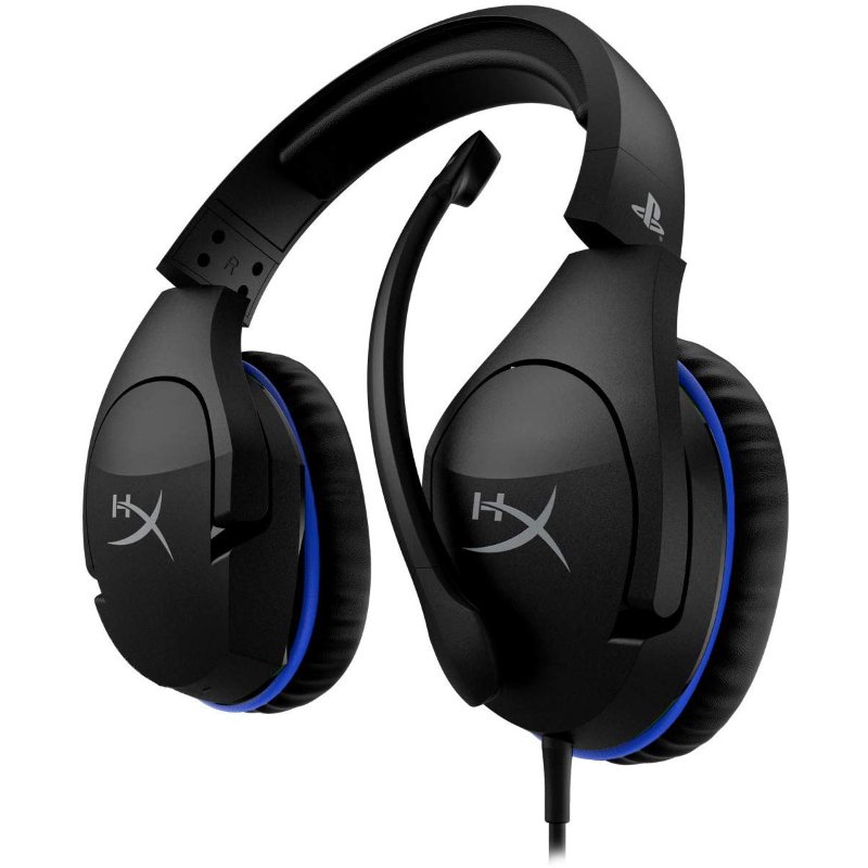 Наушники HyperX Cloud Stinger PS4 HX-HSCSS-BK/EM черно-синие