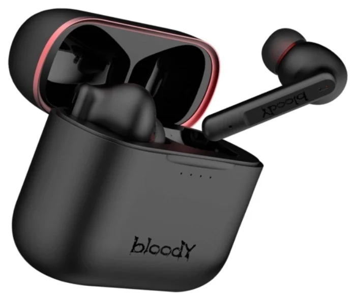 Наушники TWS Bloody M90 Black-Red купить,NaN