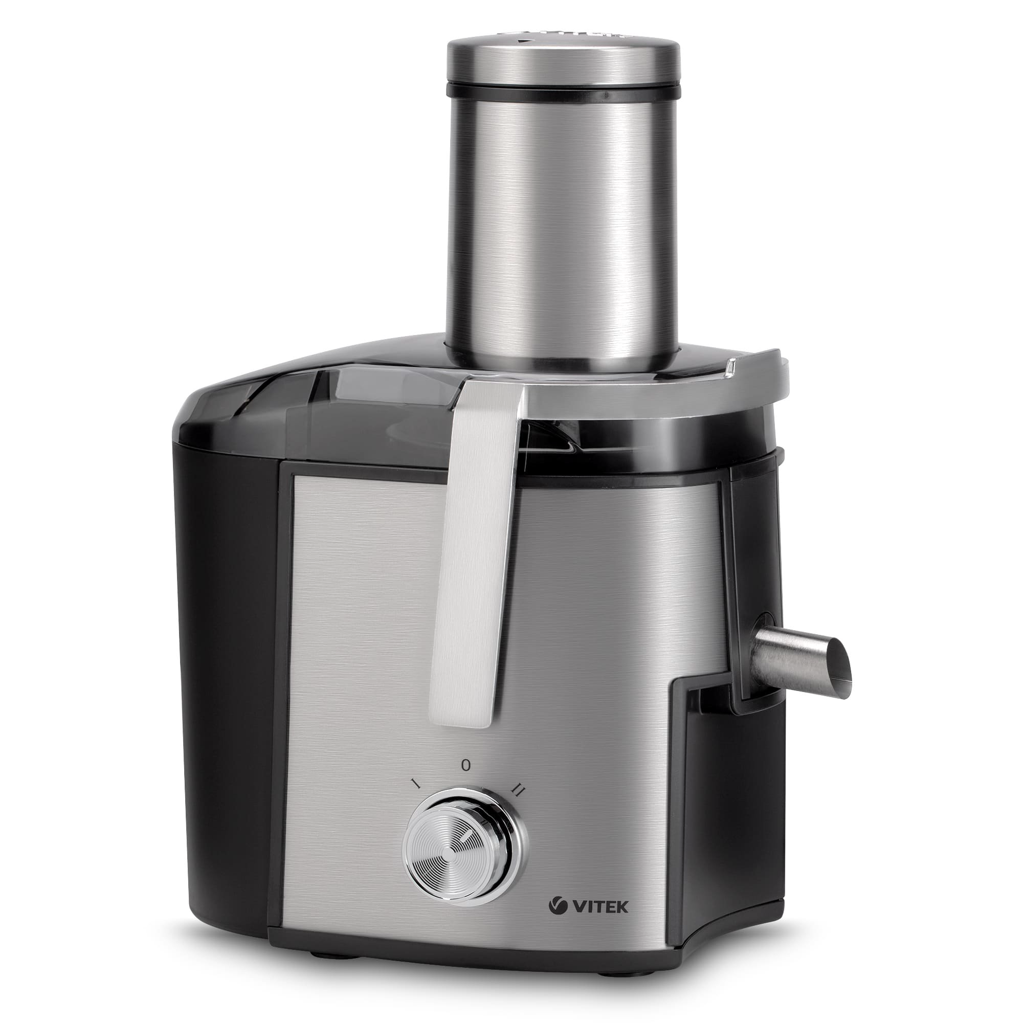 Соковыжималка Vitek VT-3667 серебристая купить,NaN