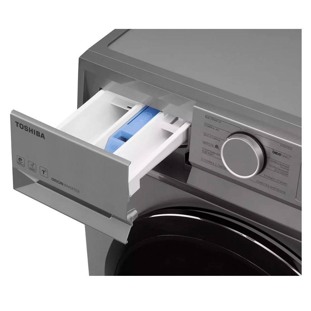 Стиральная машина Toshiba TW-BL70A2UZ (SS) серая купить,0