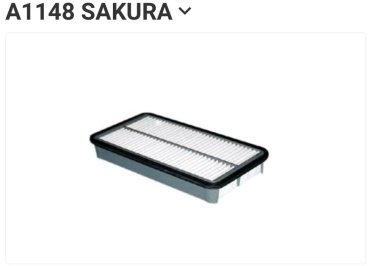 SAKURA воздушный фильтр A1148 купить,6469