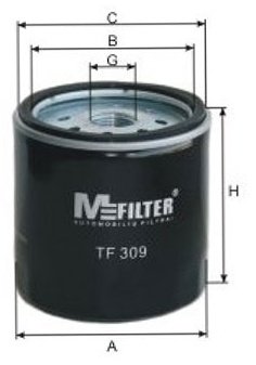 MFilter масляный фильтр TF309 купить,8460