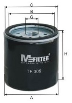 MFilter масляный фильтр TF309 купить,8460