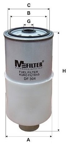 MFilter топливный фильтр DF304 купить,NaN