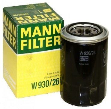 MANN-FILTER масляный фильтр W930/26 купить,NaN