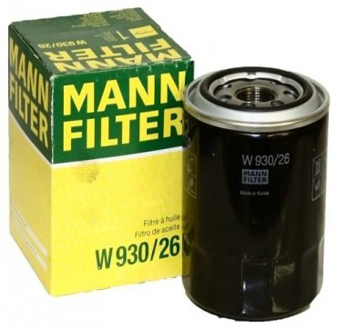 MANN-FILTER масляный фильтр W930/26 купить,NaN