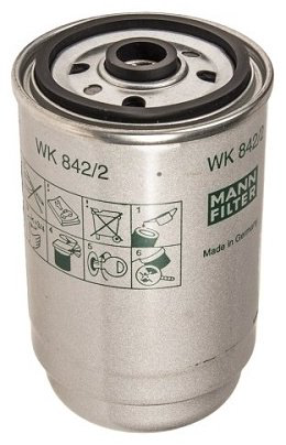 MANN-FILTER топливный фильтр WK842/2 купить,NaN
