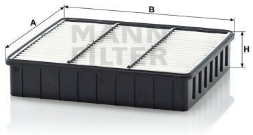 MANN-FILTER воздушный фильтр C2335 купить,NaN