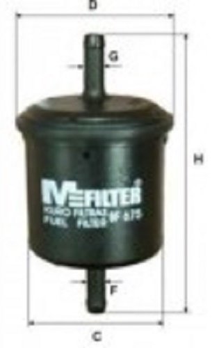 MFilter топливный фильтр BF675 купить,NaN
