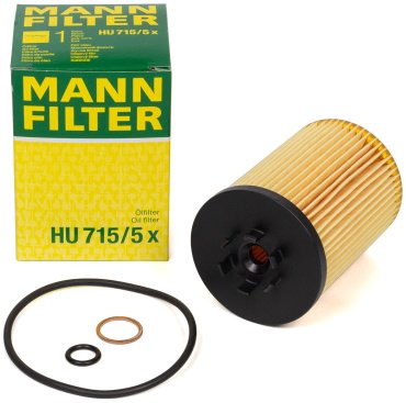 MANN-FILTER масляный фильтр HU715/5x