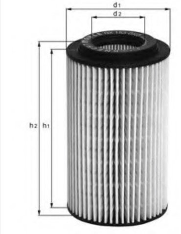 MAHLE масляный фильтр OX 153/7D купить,NaN