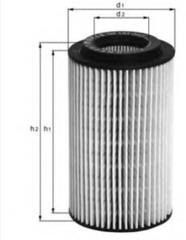 MAHLE масляный фильтр OX 153/7D купить,NaN