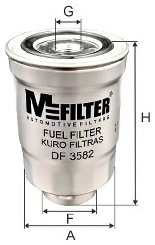 MFilter топливный фильт DF3582 купить,NaN