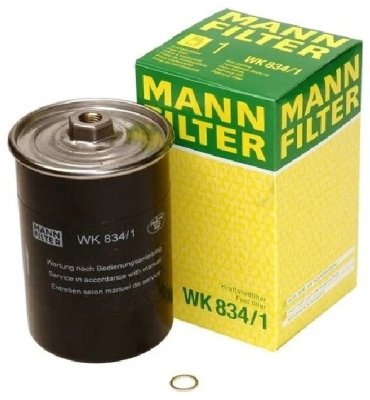 MANN-FILTER топливный фильтр WK834/1
