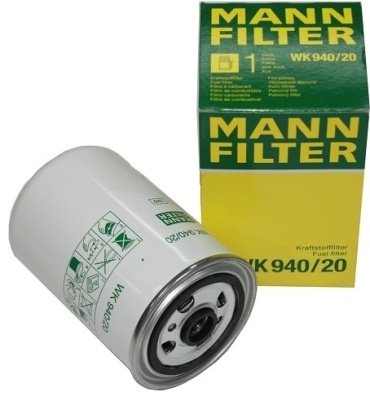 MANN-FILTER топливный фильтр WK940/20 купить,NaN