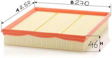MANN-FILTER воздушный фильтр C27161 купить,9499