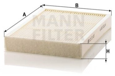 MANN-FILTER салонный фильтр CU31001 купить,13324
