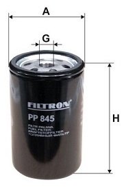 FILTRON топливный фильтр PP845 купить,NaN