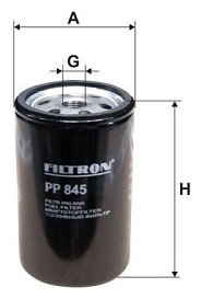 FILTRON топливный фильтр PP845 купить,NaN