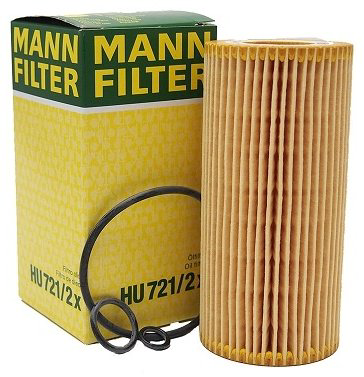 MANN-FILTER масляный фильтр HU721/2x купить,7381