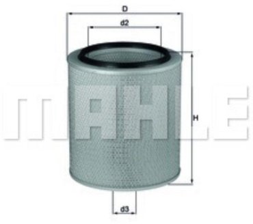 MAHLE KNECHT воздушный фильтр LX299 купить,NaN