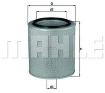 MAHLE KNECHT воздушный фильтр LX299 купить,NaN