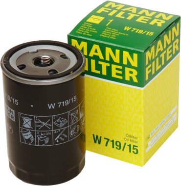 MANN-FILTER масляный фильтр W719/15 купить,7657