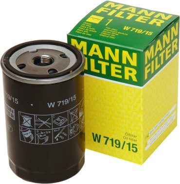 MANN-FILTER масляный фильтр W719/15 купить,7657