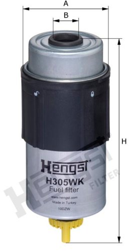 HENGST топливный фильтр H305WK купить,NaN