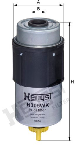 HENGST топливный фильтр H305WK купить,NaN
