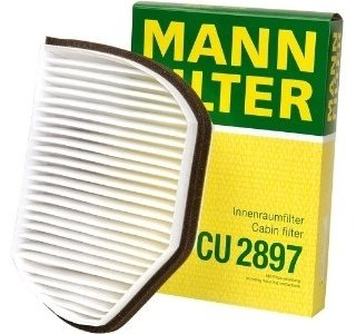 MANN-FILTER салонный фильтр CU2897 купить,NaN
