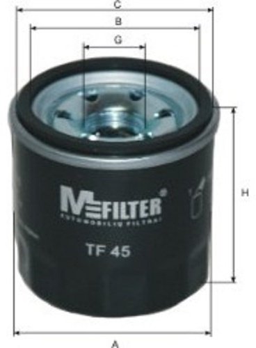 MFilter масляный фильтр TF45 купить,2749