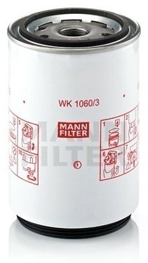 MANN-FILTER топливный фильтр WK1060/3x купить,NaN