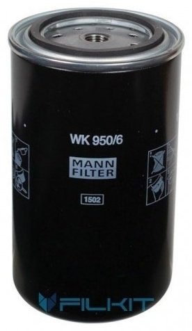 MANN-FILTER топливный фильтр WK950/6 купить,NaN