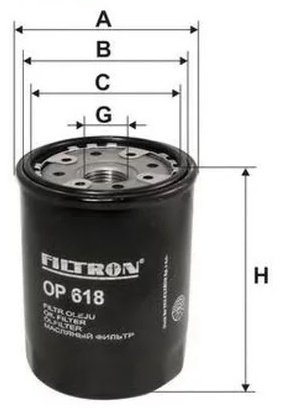 FILTRON масляный фильтр OP618 купить,NaN