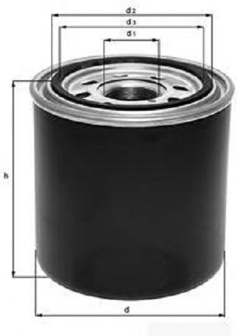 MAHLE масляный фильтр AL25