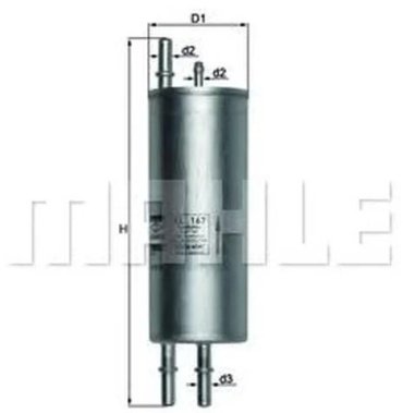 MAHLE топливный фильтр KL167 купить,NaN