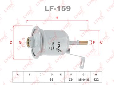 LYNXauto топливный фильтр LF159 купить,4239