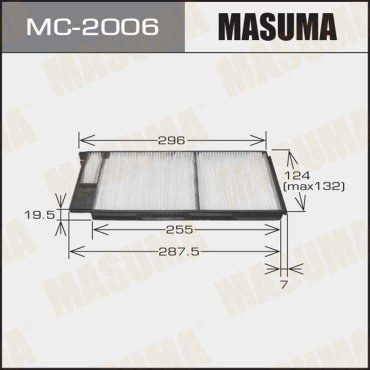 MASUMA салонный фильтр MC2006 купить,3750