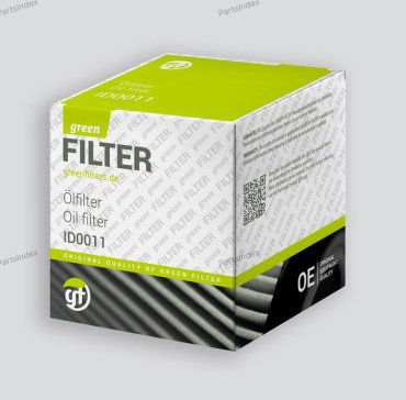 GREEN FILTER Фильтр Масляный Двигателя OF0137 купить,NaN