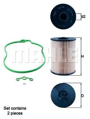 MAHLE топливный фильтр KX 200D/S купить,NaN