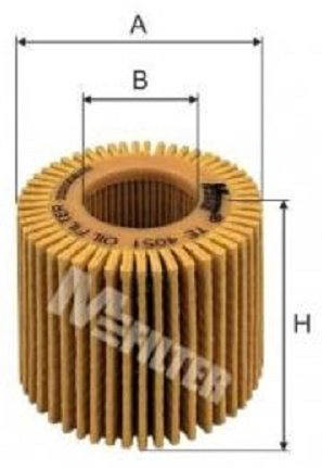MFilter масляный фильтр TE4051 купить,2849