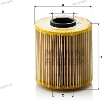 MANN FILTER Фильтр Масляный Двигателя HU921X купить,NaN
