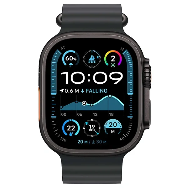 Смарт-часы Apple Watch Ultra 2 2024 49mm GPS + Cellular Titanium Case MX4D3 with Black Ocean Band MX4P3GK/A - ForteMarket Смарт-часы Apple Watch Ultra 2 2024 49mm GPS + Cellular Titanium Case MX4D3 with Black Ocean Band MX4P3GK/A купить,0