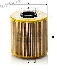 MANN FILTER Фильтр Масляный Двигателя HU921X купить,NaN