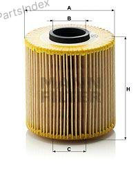MANN FILTER Фильтр Масляный Двигателя HU921X купить,NaN