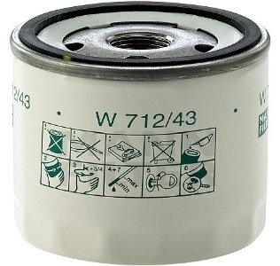 MANN-FILTER масляный фильтр W712/43 - ForteMarket MANN-FILTER масляный фильтр W712/43 купить,6499